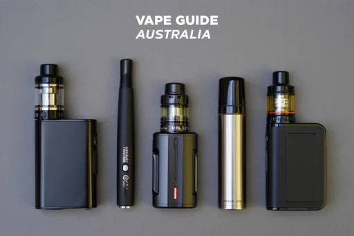 Selection of vape devices to consider when you buy a vape in Australia.